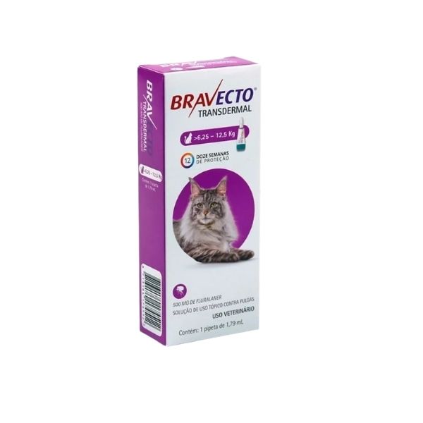 pipeta antiparasitaria bravecto gato 500mg