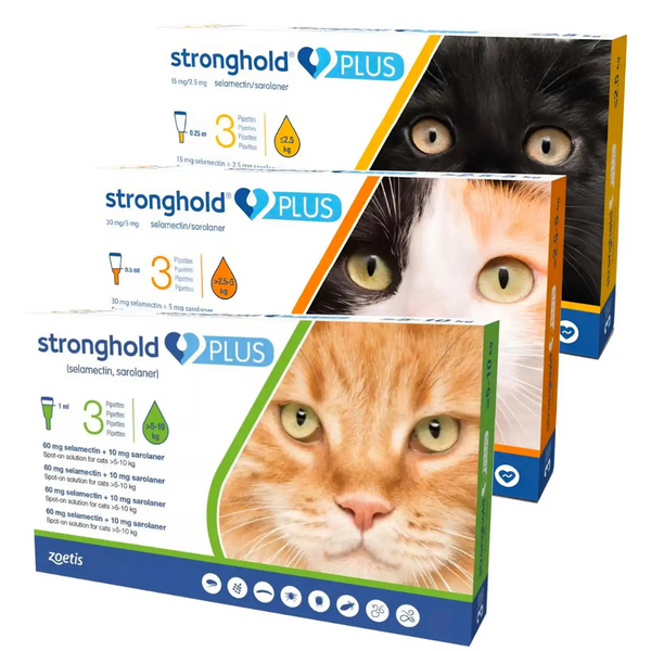 Stronghold Plus Pipetas para Gatos