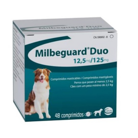 Milbeguard Duo Perros medianos ( antiguo Milbactor Perros Grandes)