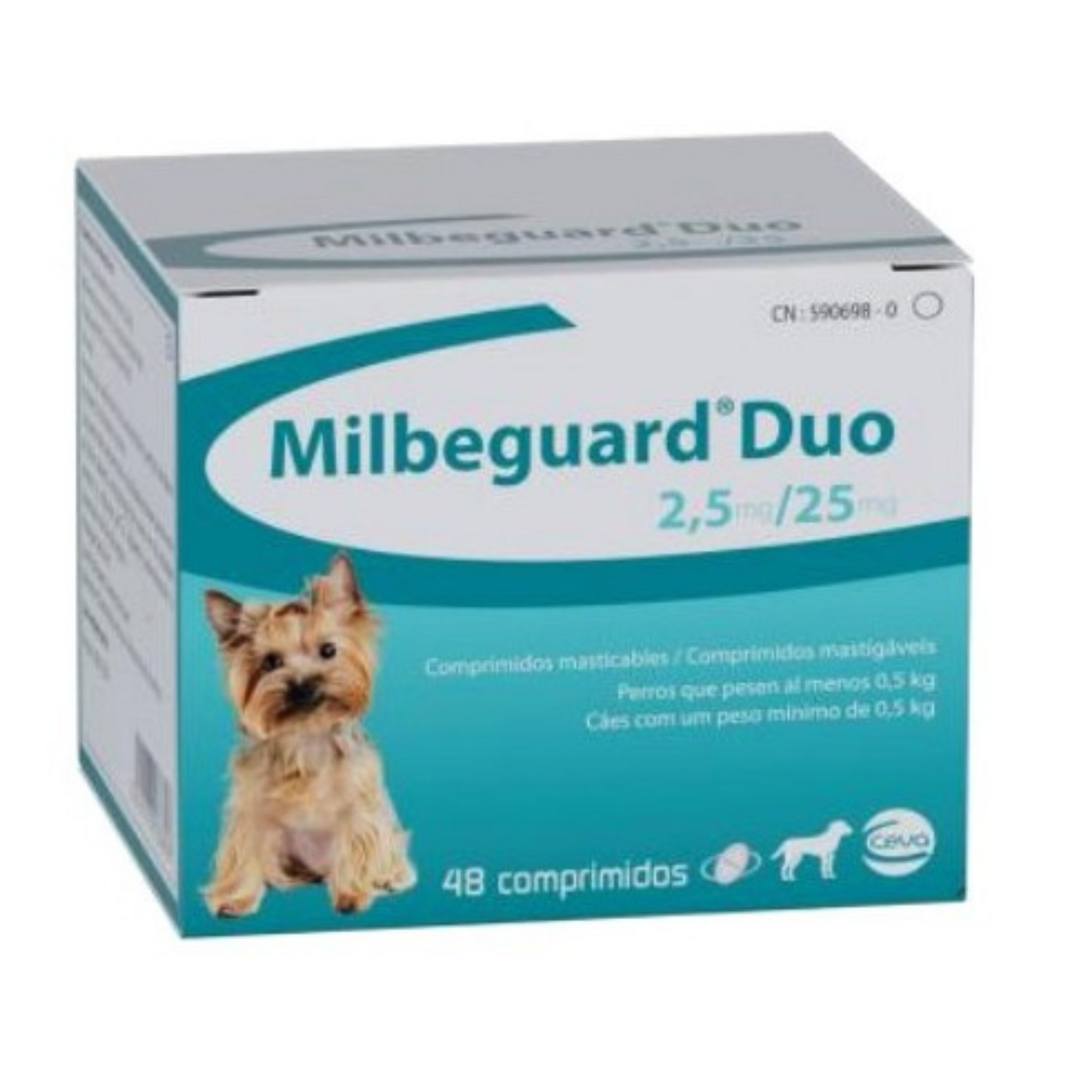 Milbeguard Duo Perros Pequeños (antiguo milbactor )