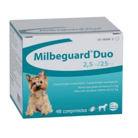 Milbeguard Duo Perros Pequeños (antiguo milbactor )