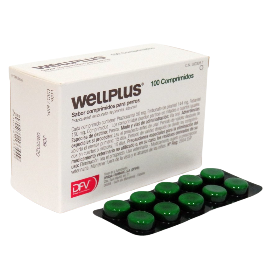WELLPLUS ANTIPARASITARIO – Tu tienda animalera