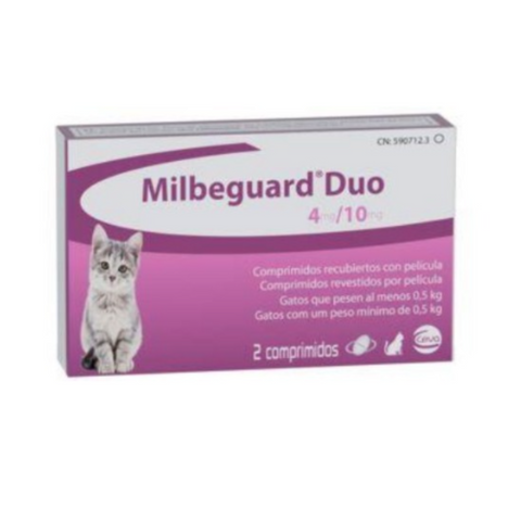 Milbactor Gatos - Antiparasitario Interno