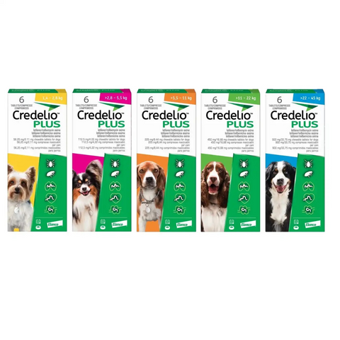 Credelio Plus perros, pastillas antiparásitos