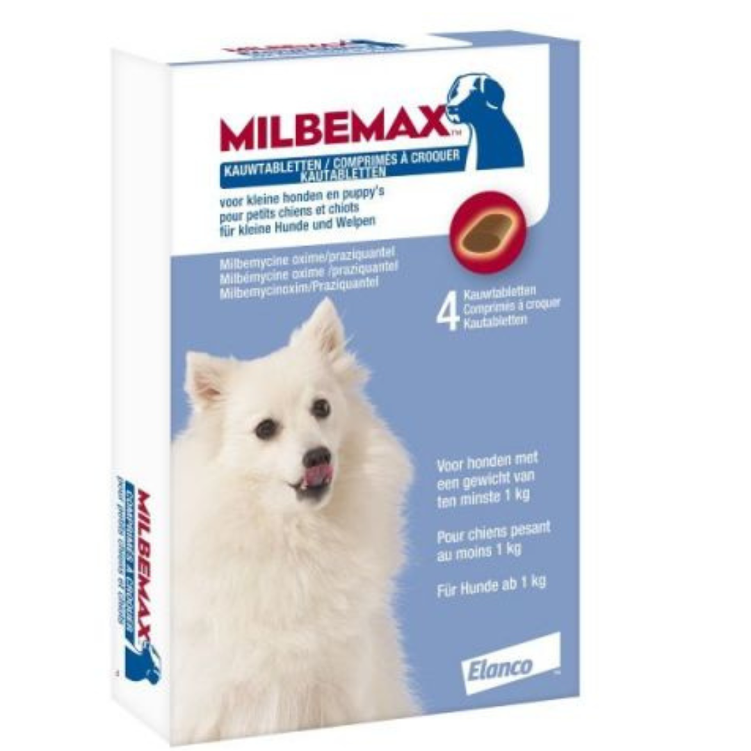 Milbemax perros pequeños