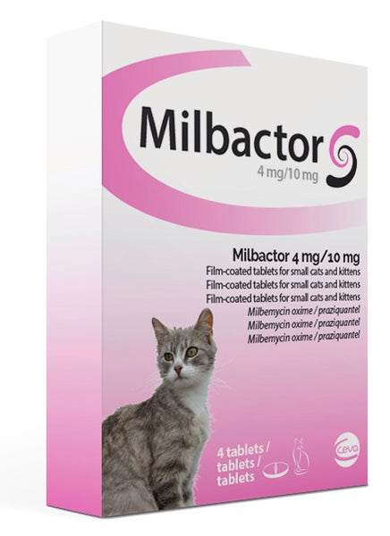 Milbactor Gatos - Antiparasitario Interno