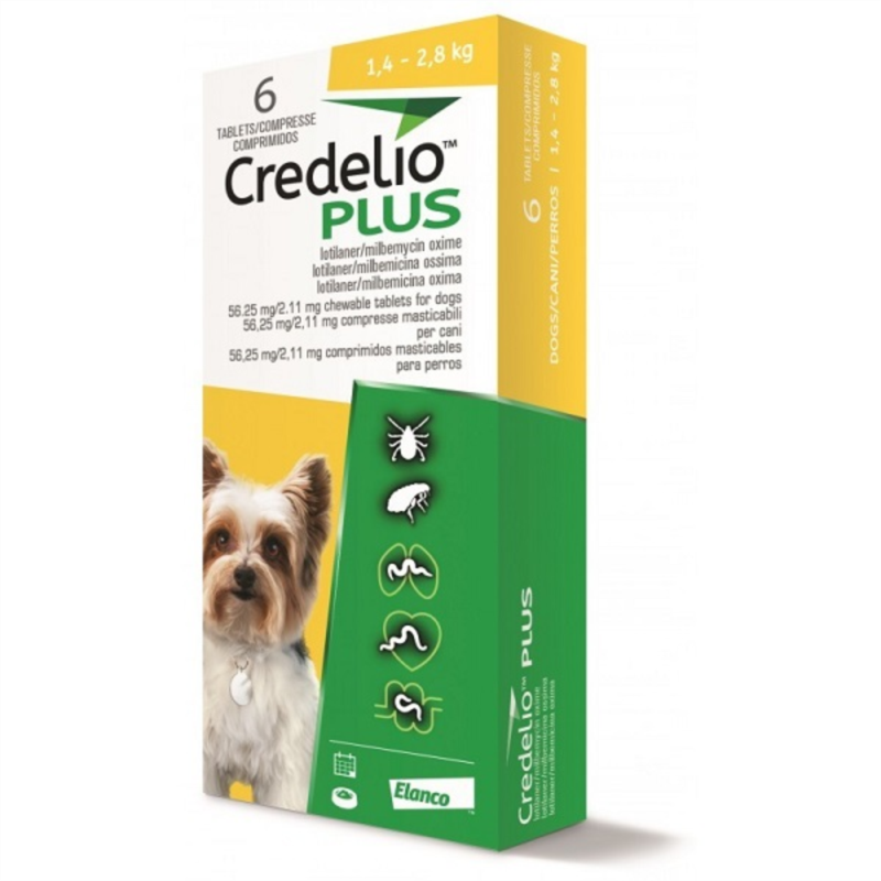 Credelio Plus perros, pastillas antiparásitos