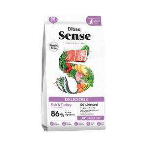 Dibaq Sense CAT Grain Free DELICIOUS (FISH & PAVO)