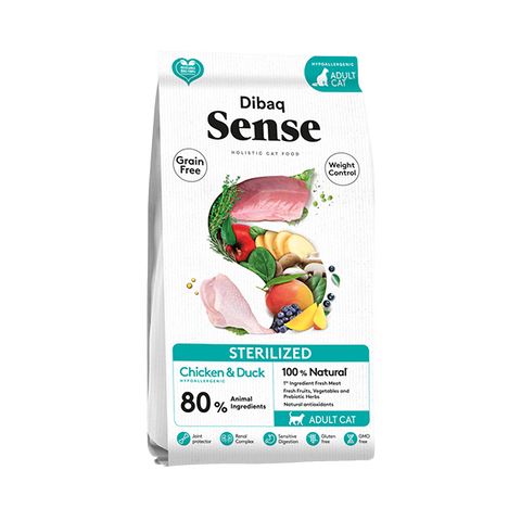 Dibaq Sense CAT Grain Free STERILIZED (POLLO&PATO)