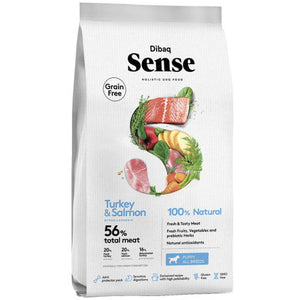 Dibaq Sense DOG Grain Free SALMON & PAVO (PUPPY)